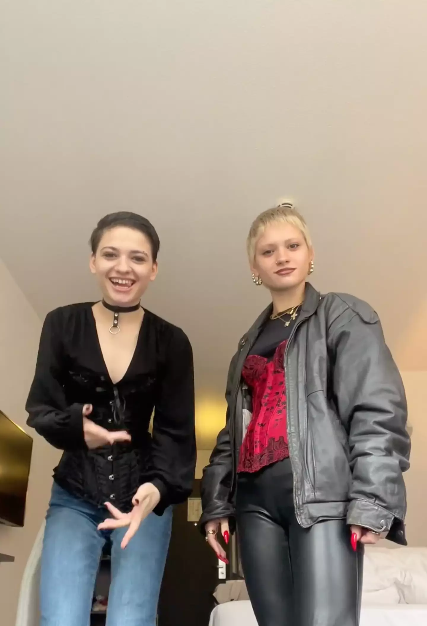 Identical twins Amy and Ano were reunited after being separated at birth.