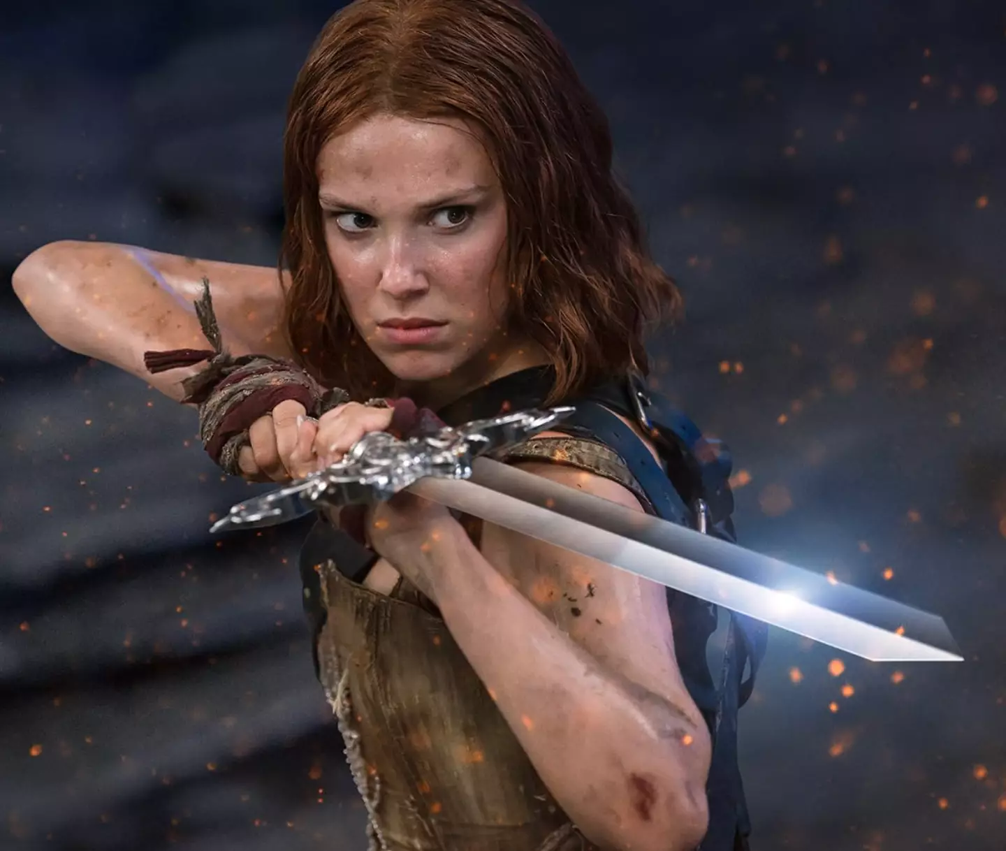 Elodie ends up allying herself with the dragon at the end.