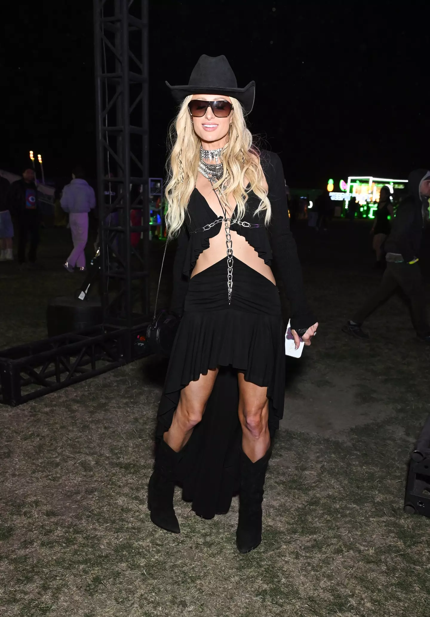 Paris Hilton was apparently 'kicked out' of the VIP area. (Gilbert Flores/WWD via Getty Images)