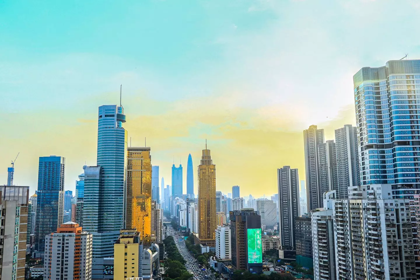 Shenzhen, population 18 million, is just one of the cities in China plagued by hotel spy cams (Costfoto/NurPhoto via Getty Images)