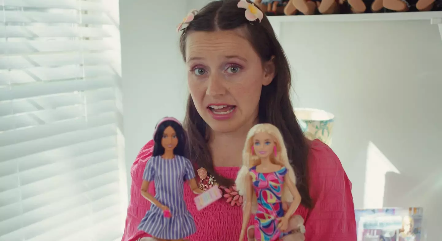 Autistic Barbie has an off-centre gaze, unlike original Barbie dolls (Mattel)