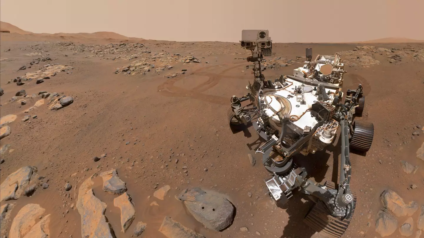 Rockfalls may indicate seismic activity on Mars. (Alamy)