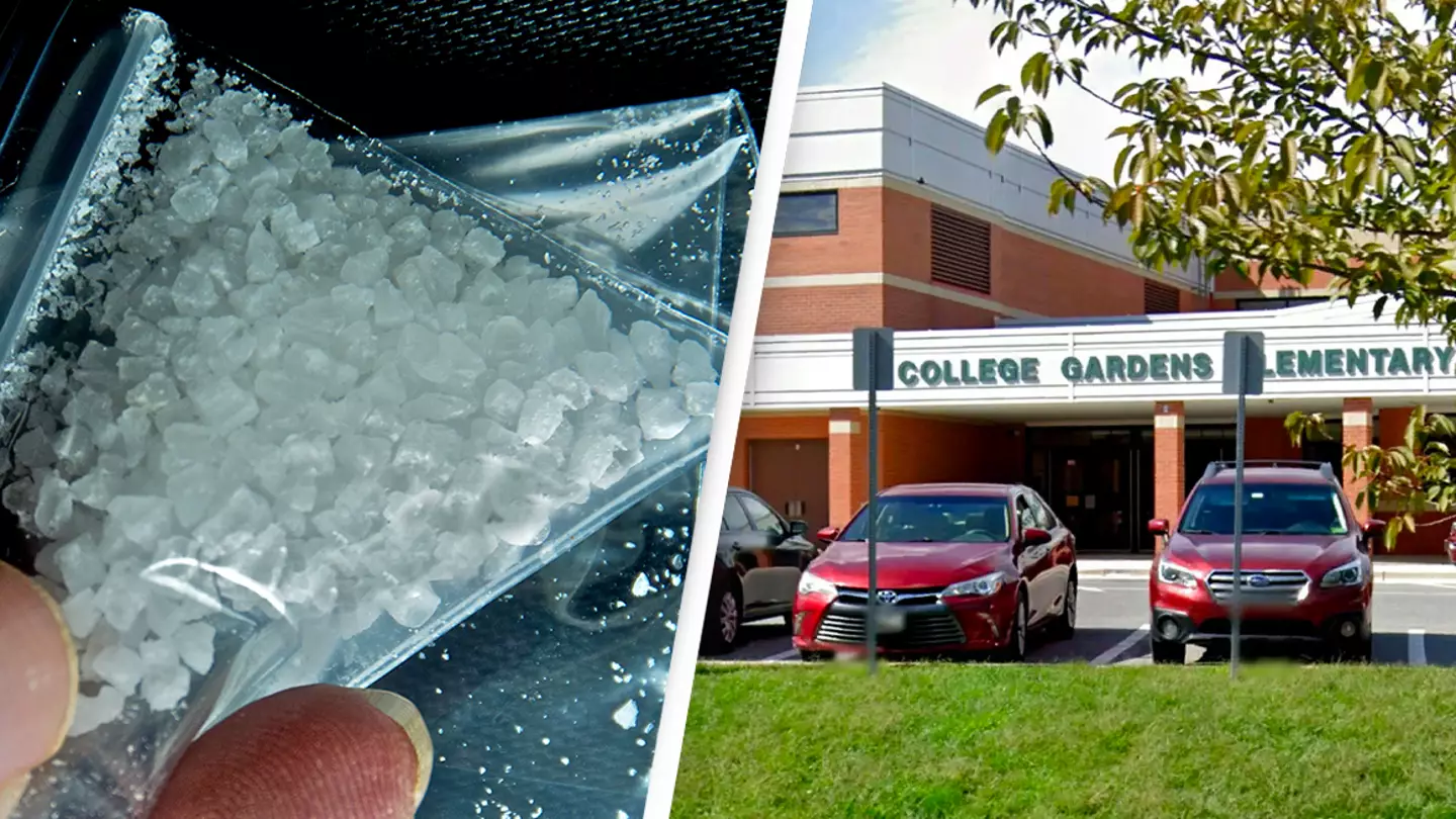 Three seven-year-olds get rushed to hospital after mistaking meth for candy at school