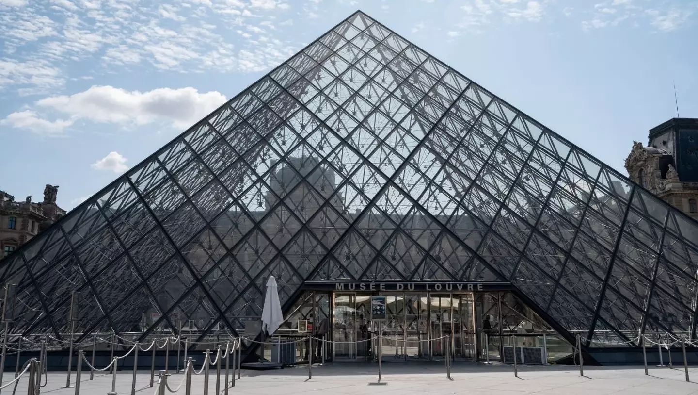 The Louvre in Paris has faced a trio of tragedies this year (RICCARDO MILANI/Hans Lucas/AFP via Getty Images)