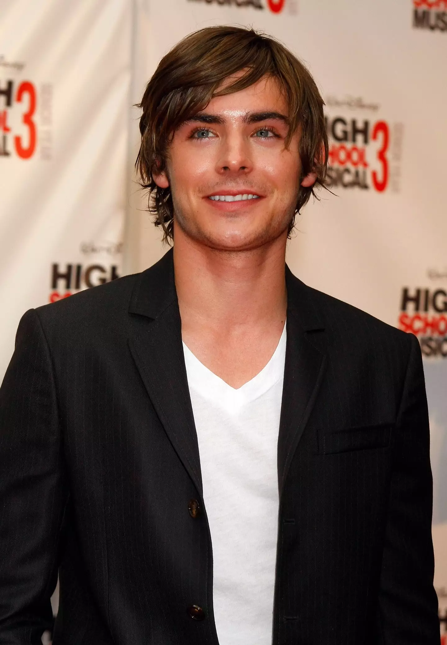 Efron at the premiere of High School Musical 3.