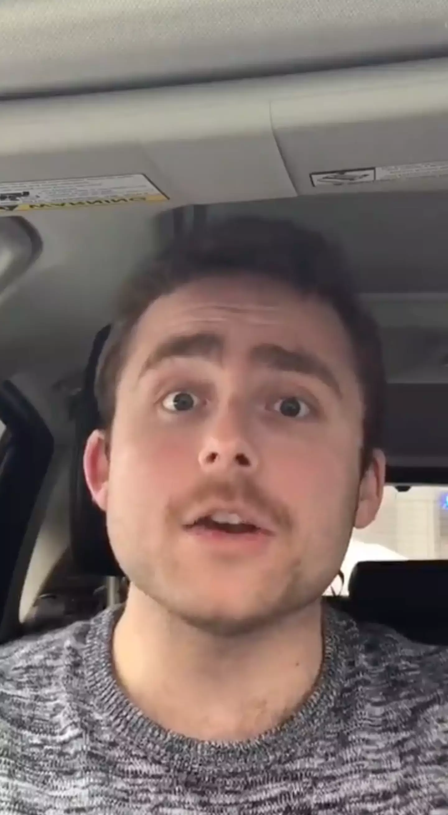 People compared the man's gibberish to 'talking like a Sim'.