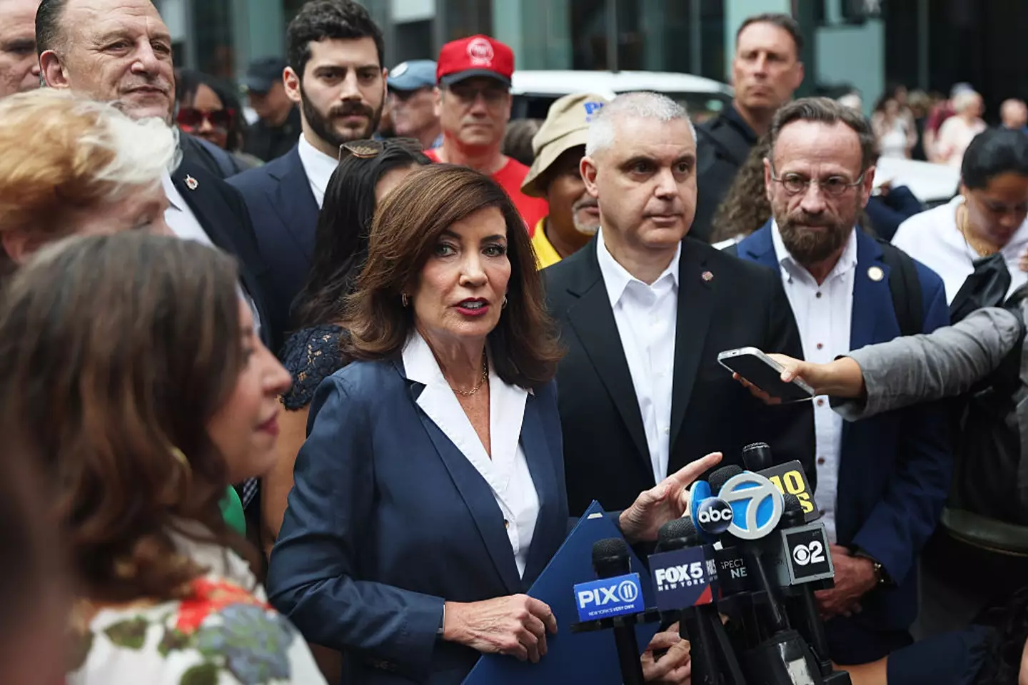 Governor Kathy Hochul announced the plans back in April (Heather Khalifa/Getty Images)