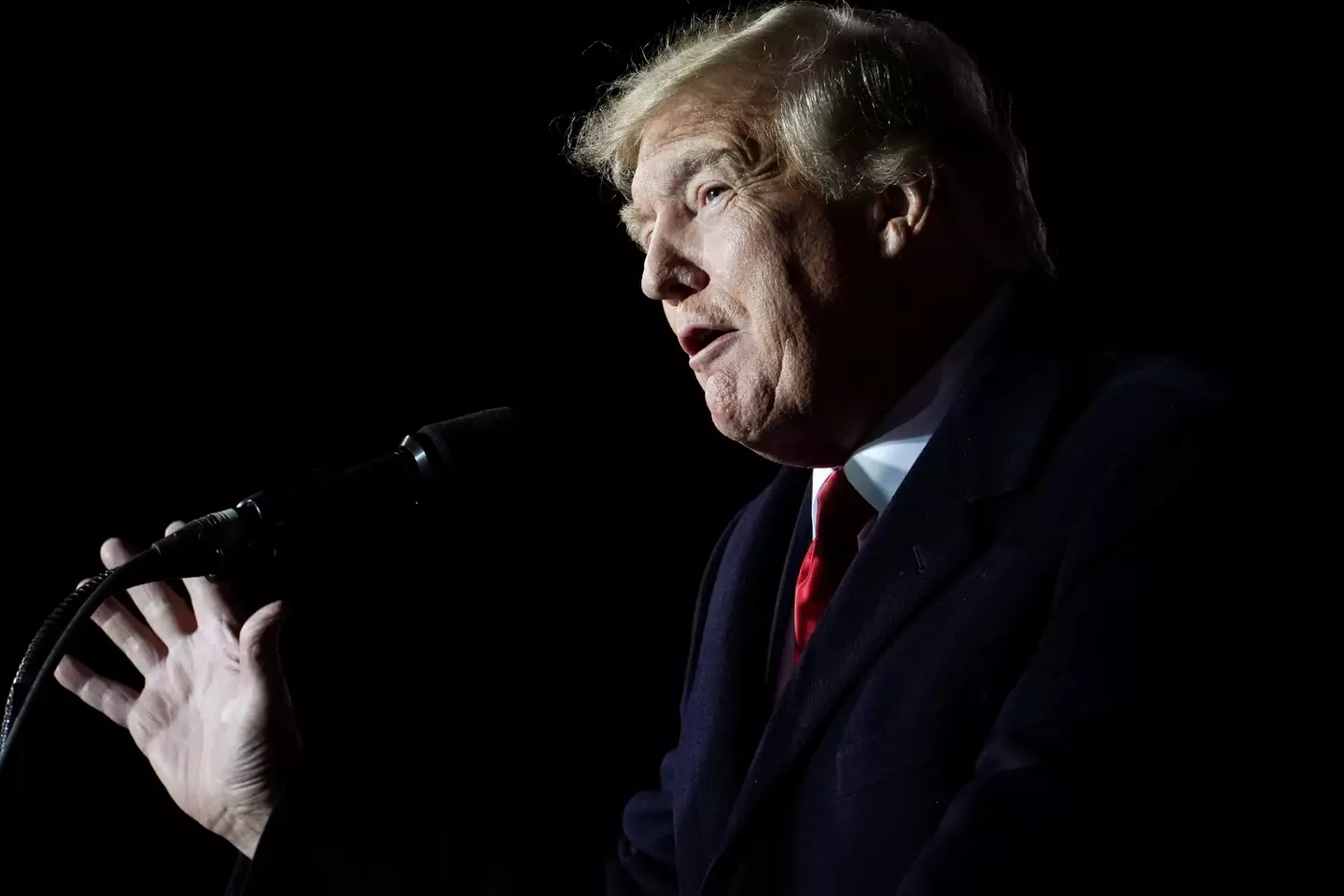 Donald Trump has been spinning some tracks. (Alamy)