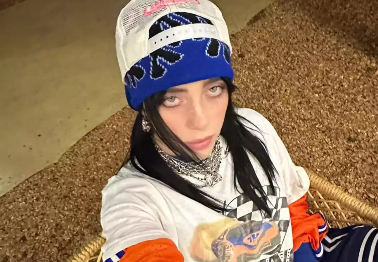 Billie Eilish has at least three tattoos.