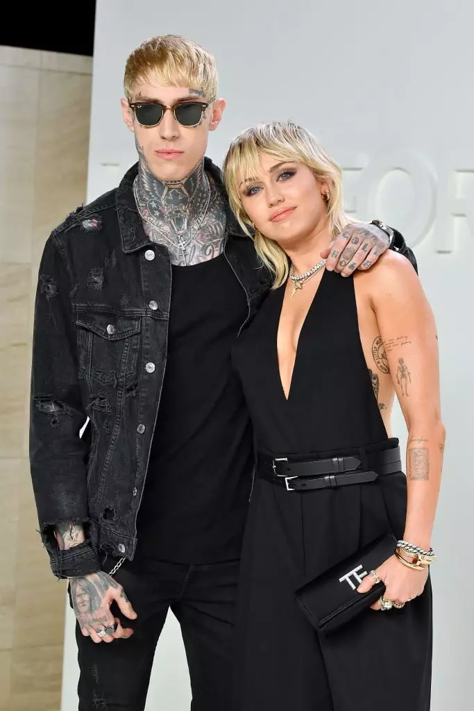 Tace Cyrus pictured here with his sister, Miley Cyrus, has said the family deserve 'better' from their father (Amy Sussman/Getty Images)
