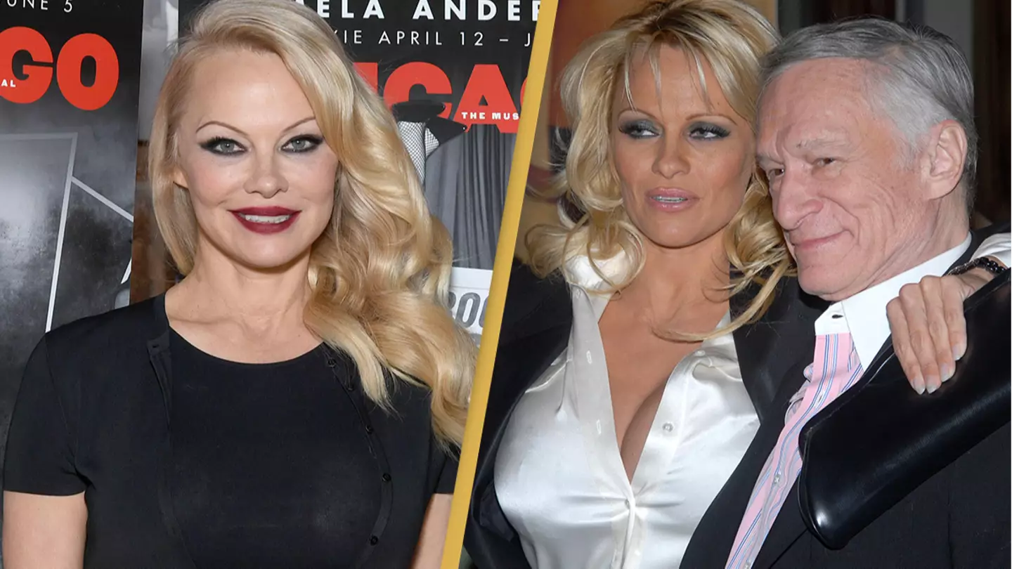 Pamela Anderson says Hugh Hefner was the only man who ever treated her with respect