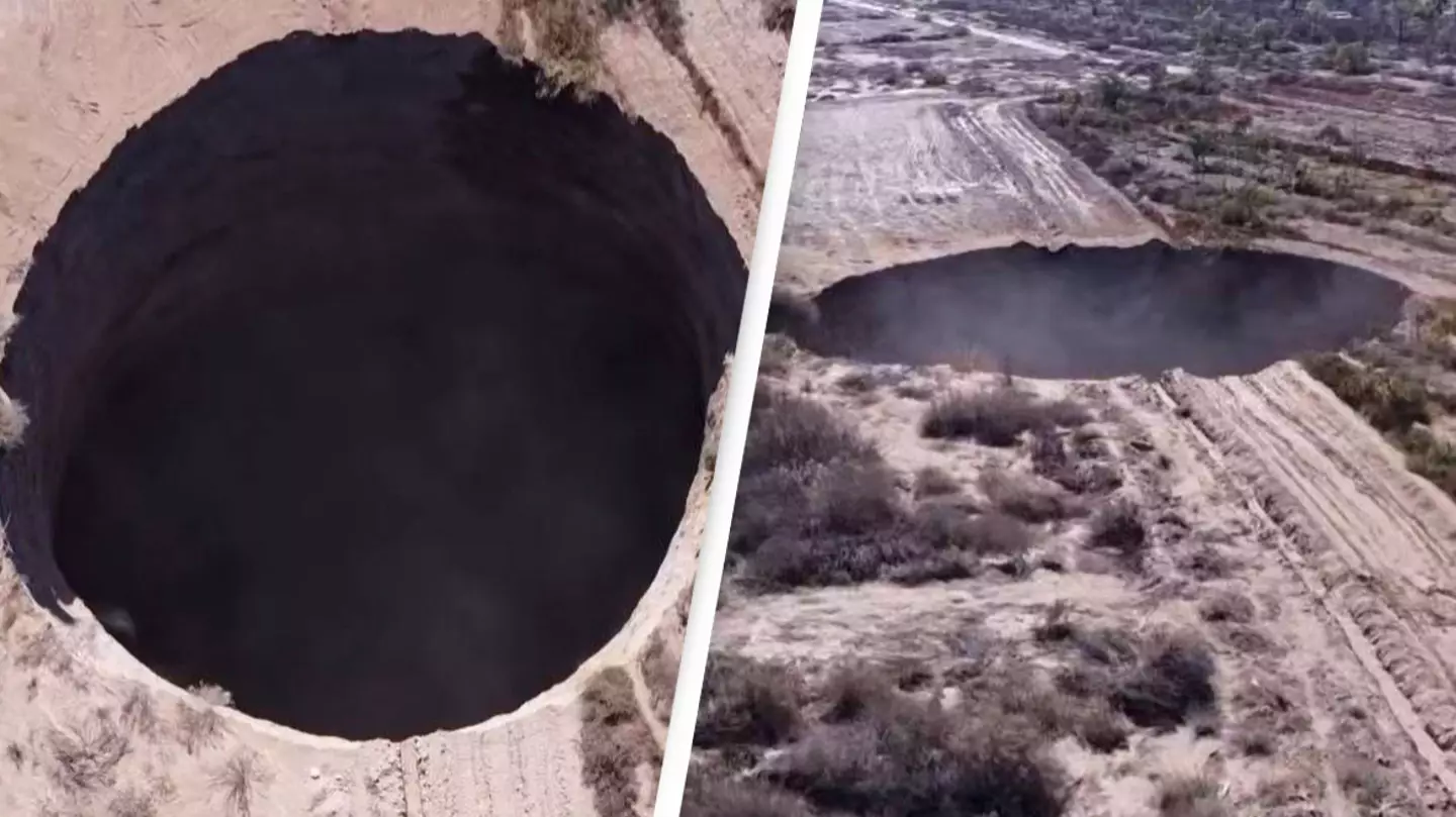 Sinkhole doubles in size and could now swallow the Arc de Triomphe