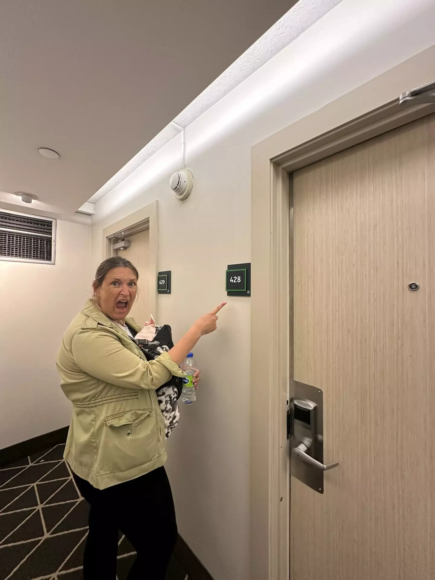 Helen had a cryptic pregnancy (SWNS)