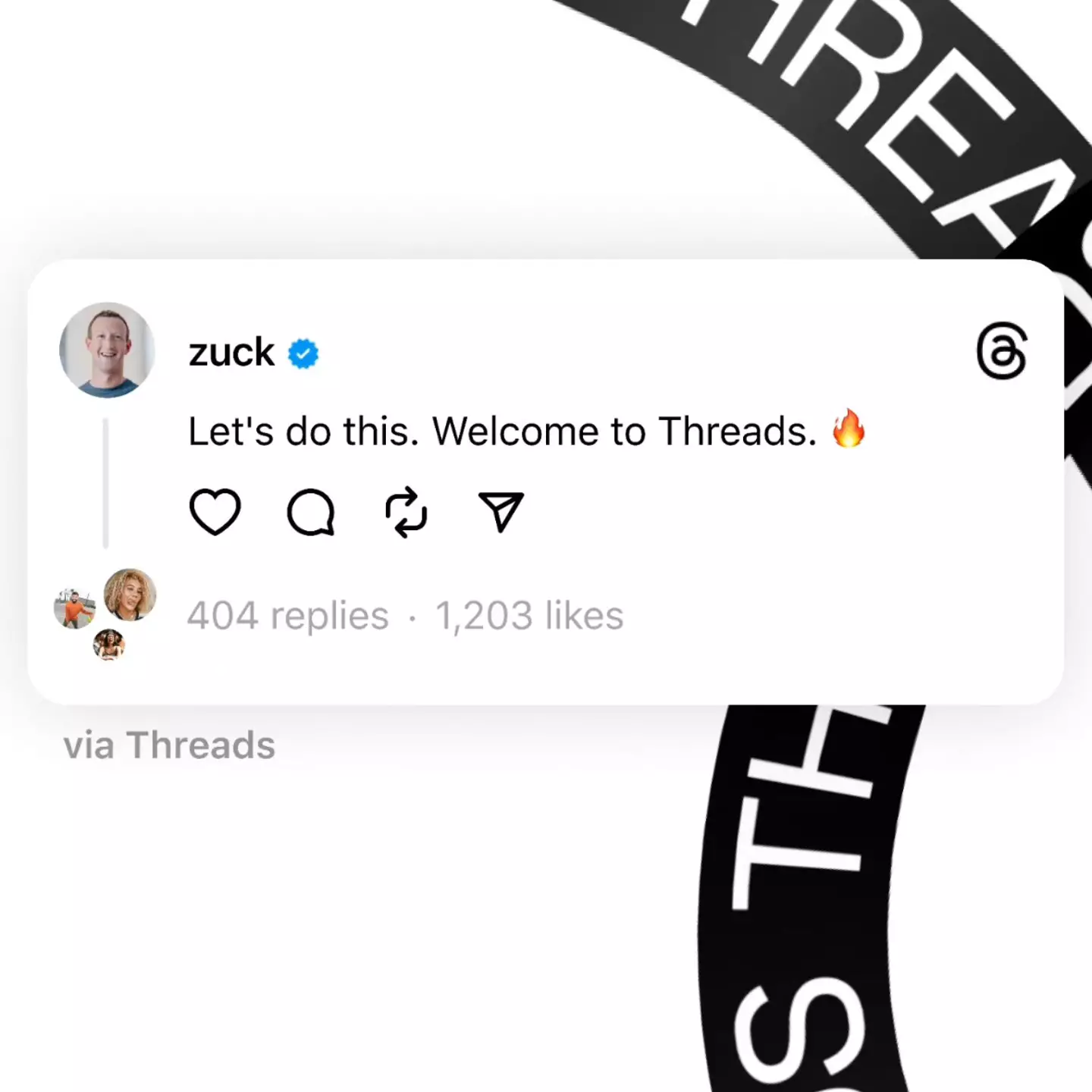 Zuckerberg unveiled the app today.