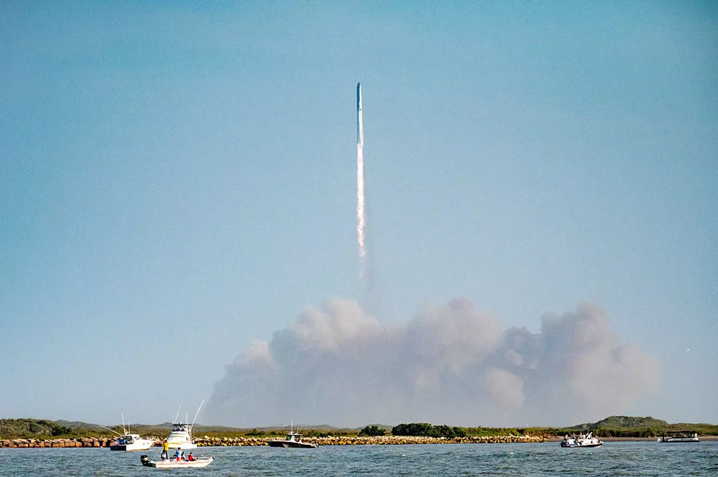 The latest SpaceX launch was not a success (SERGIO FLORES/AFP via Getty Images)