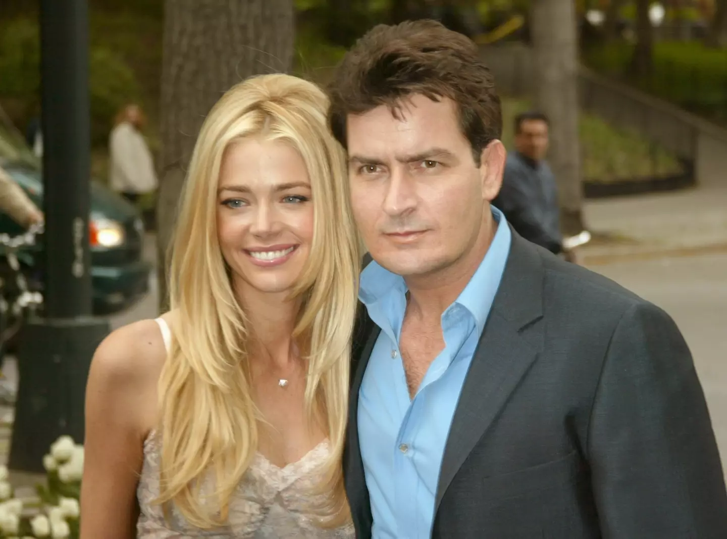 Sheen's ex wife, Denise Richards, convinced him to do the show.
