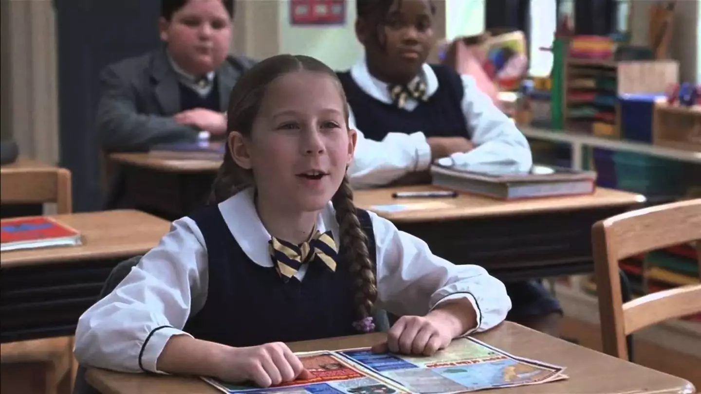 Caitlin played Marta, dubbed 'Blondie', in the movie (Paramount Pictures)