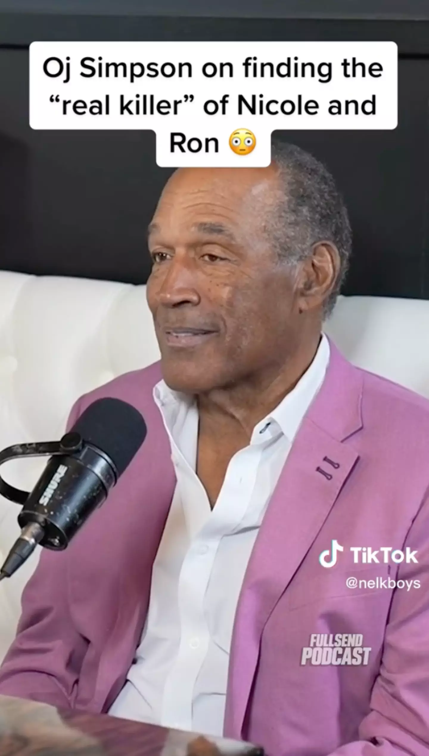 Simpson didn't seem too happy with the question.