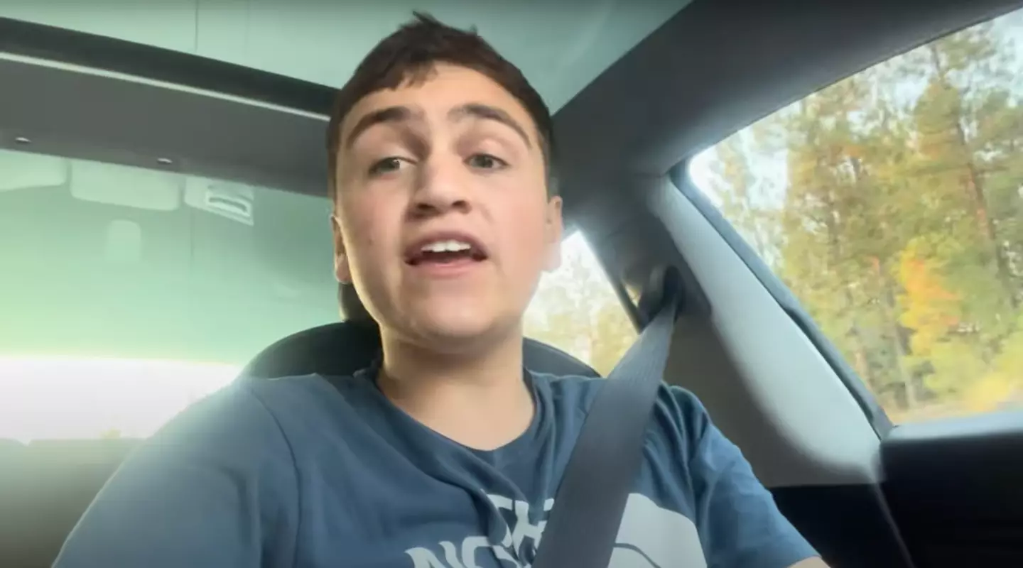 Winston can be seen driving the electric motor in recent videos (YouTube/WinstonsGarage)