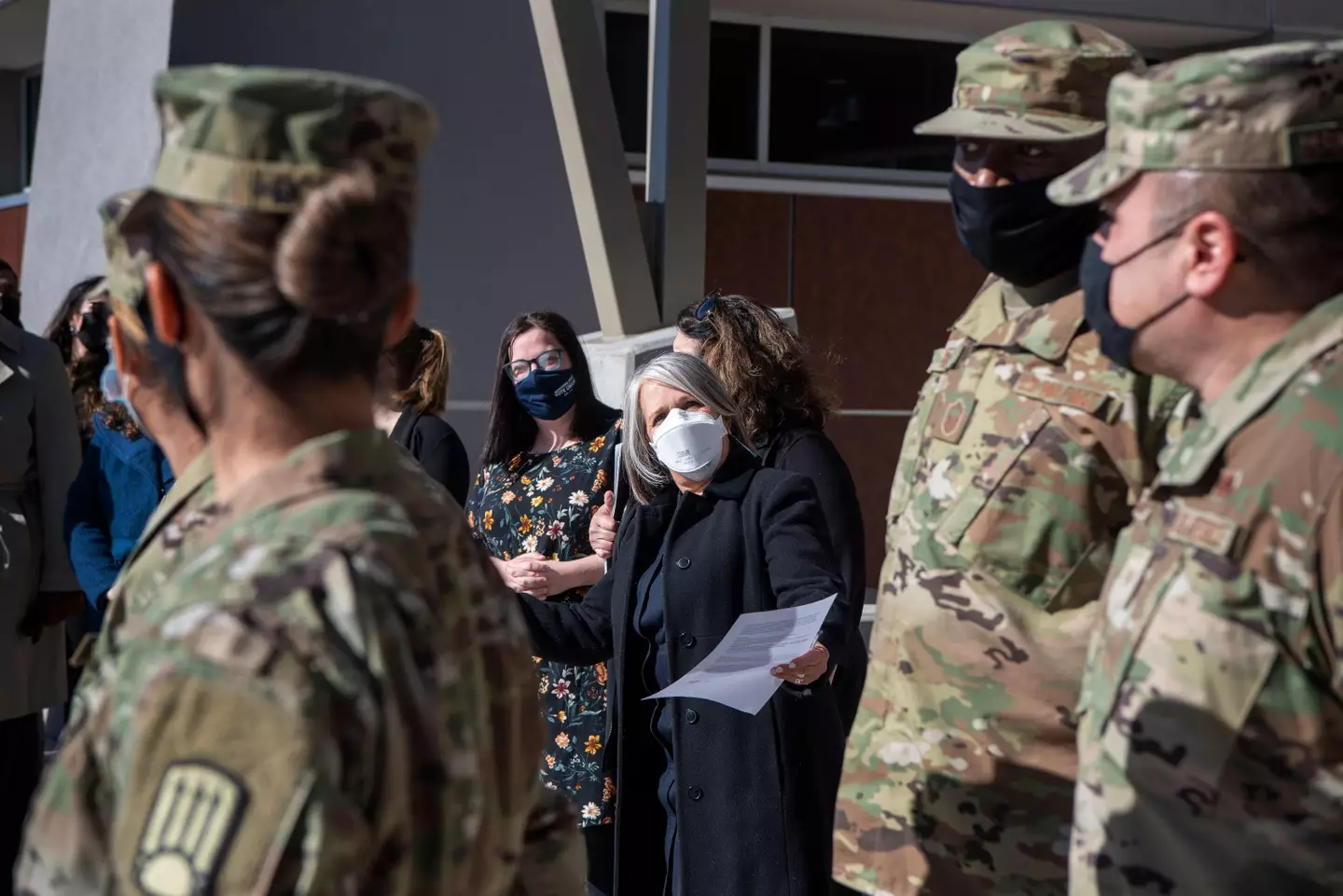 New Mexico Gov. Michelle Lujan Grisham has called on the National Guard. (Alamy)