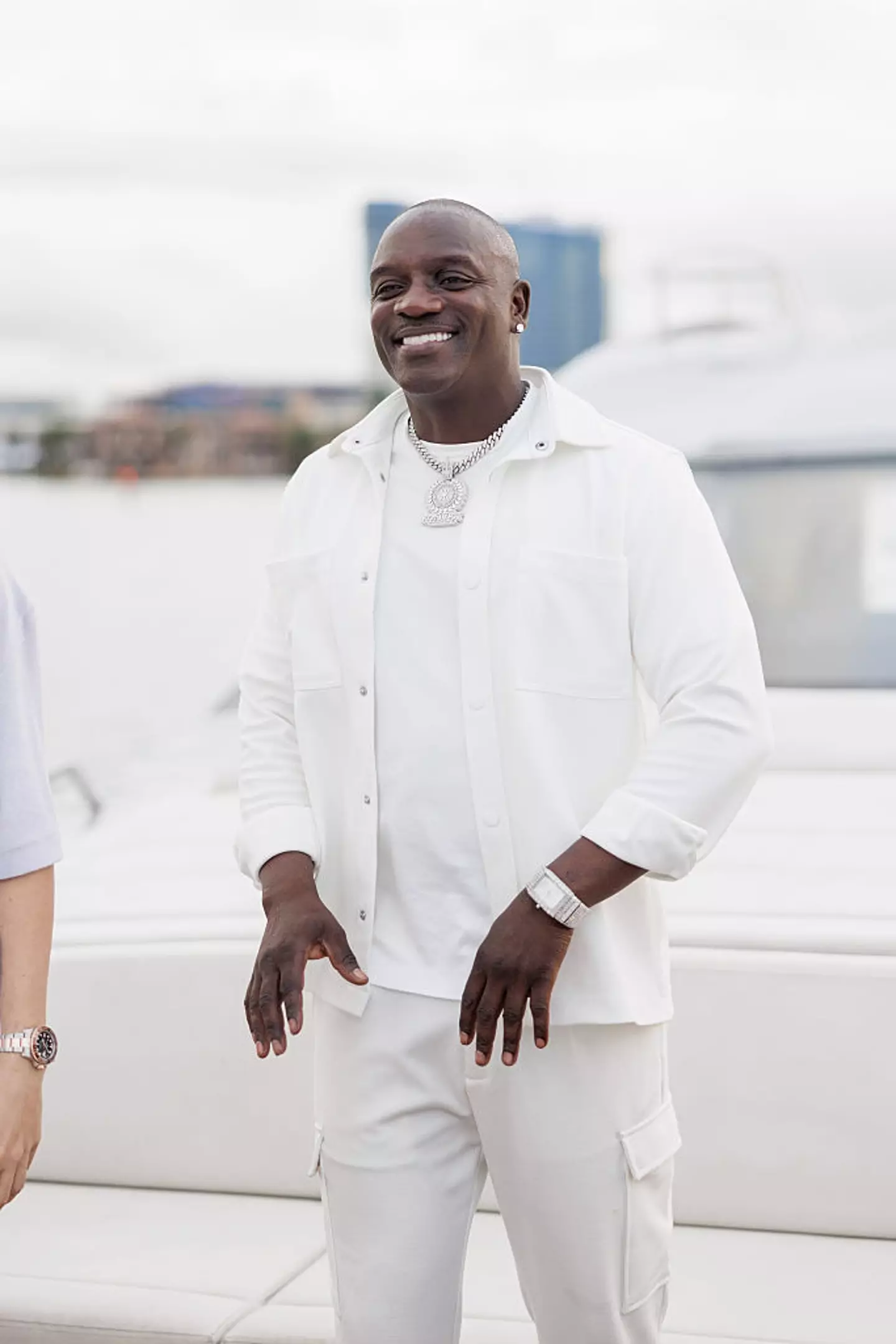 Akon has explained why he'll never alter any of his lyrics (Alekandra London/Getty Images)