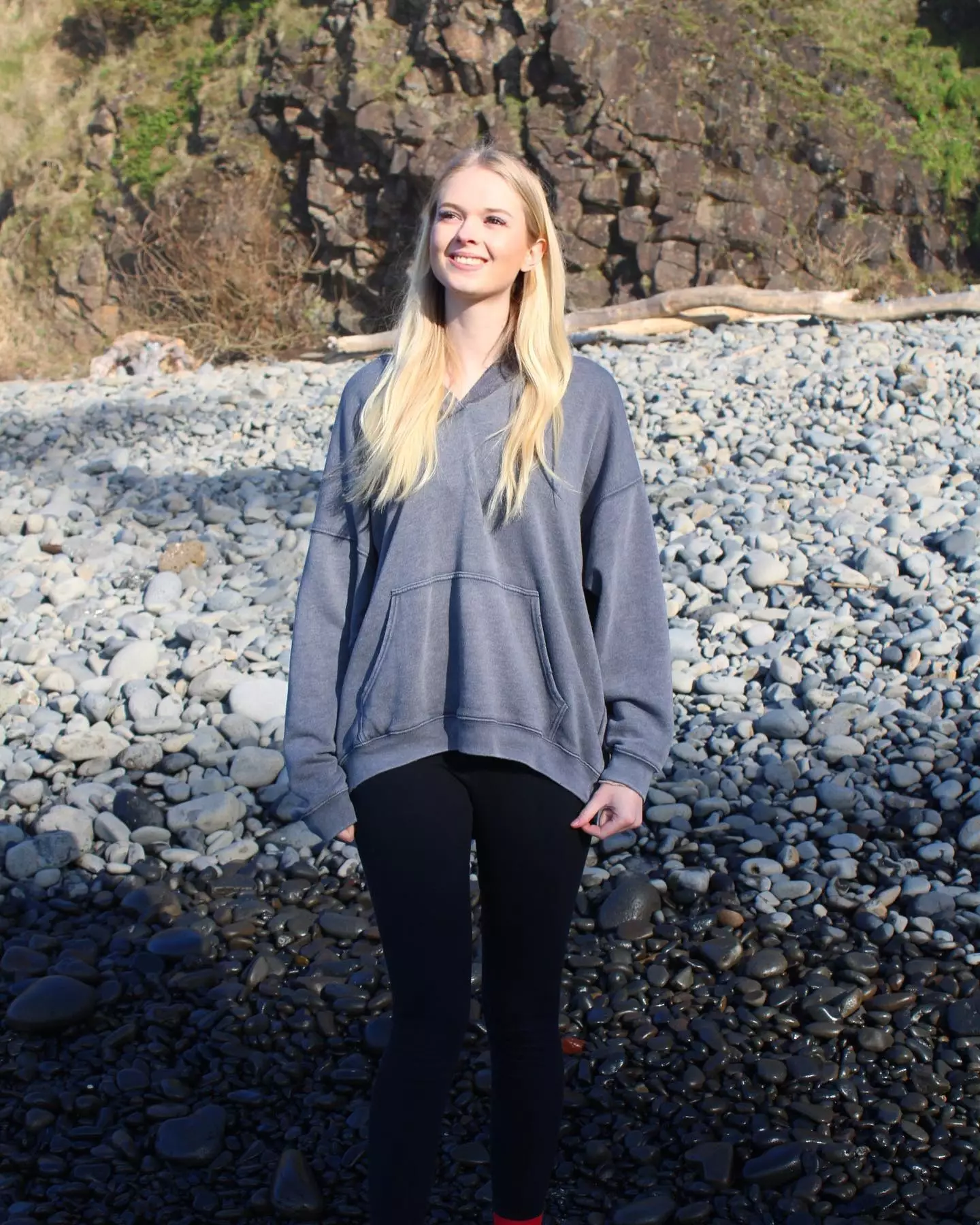 The woman dubbed the experience 'terrifying'.