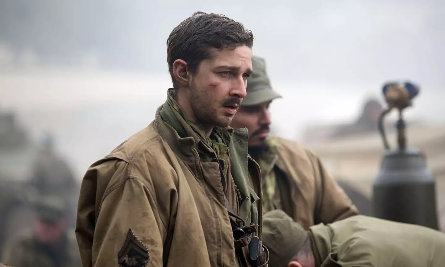 Shia LaBeouf on the set of Fury, where Brad Pitt had to step in and defuse an incident involving the actor.