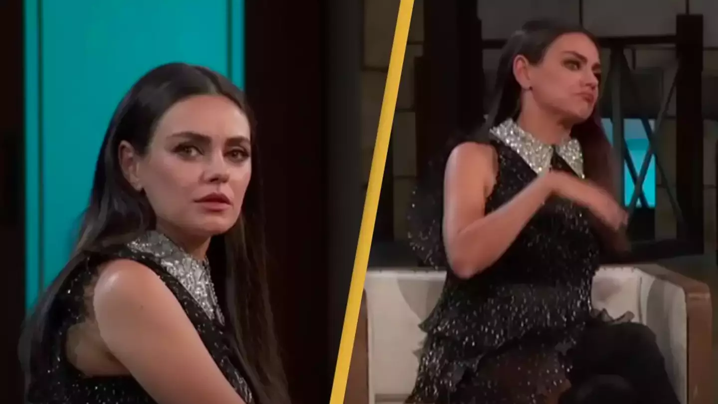 Mila Kunis reacted perfectly to being booed on Jimmy Kimmel show
