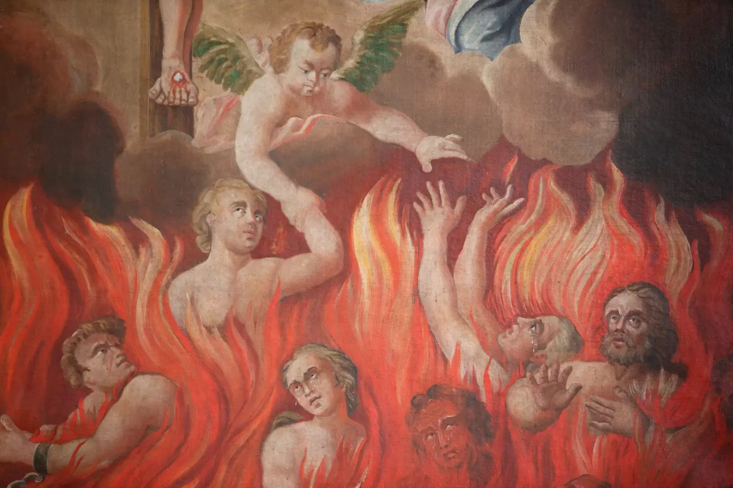A painting depicting hell (Getty Images)