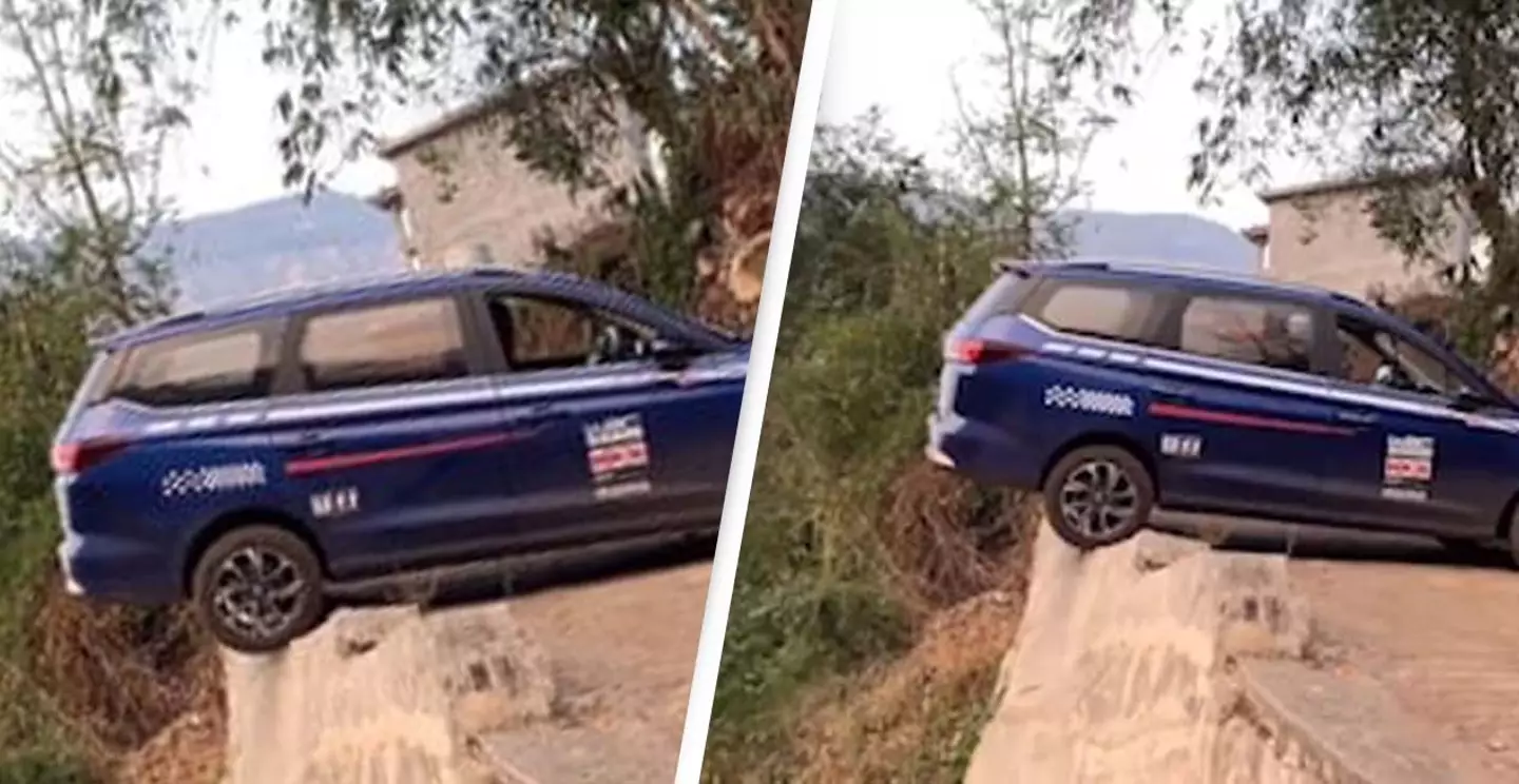 Viral Video Of Man Completing Shocking ’80 Point Turn’ On Cliff Is Not What You Think (DrivingSkill/YouTube)