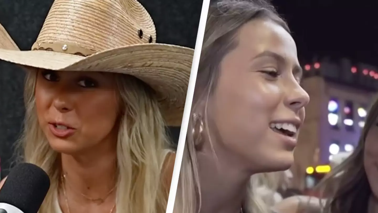 'Hawk Tuah' woman responds to rumors that she was fired from her job as she speaks out for first time