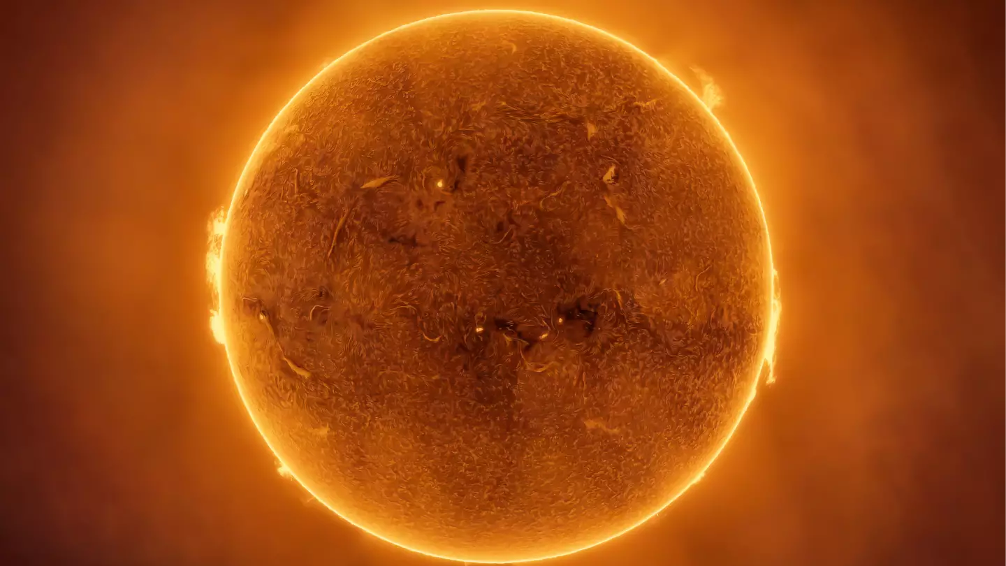 Newest image of the Sun labeled 'coolest thing ever seen' as surface 'stripes' seen for very first time