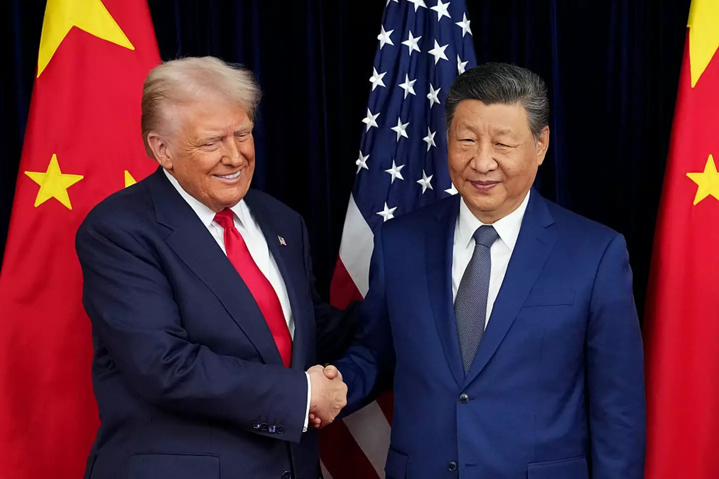 Reportedly Trump told Xi that they should 'stick together' (Andrew Harnik/Getty Images)