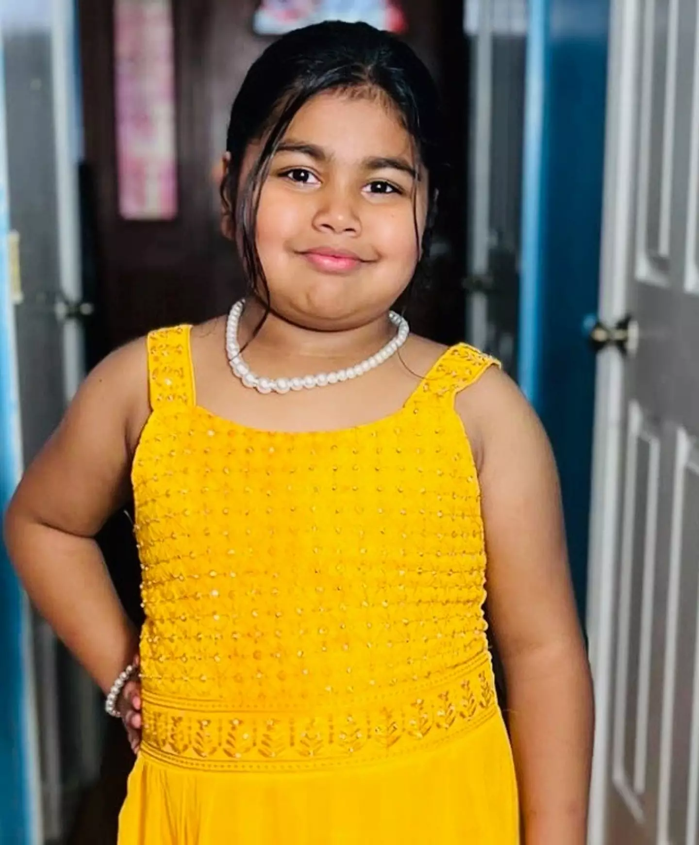 Sophia Subedi was just nine years old when she died as a result of 'freshwater drowning' at the waterpark (GoFundMe)