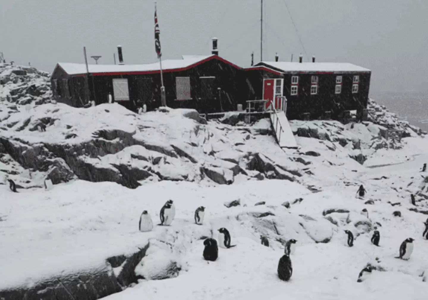 The post office is the world's most remote.