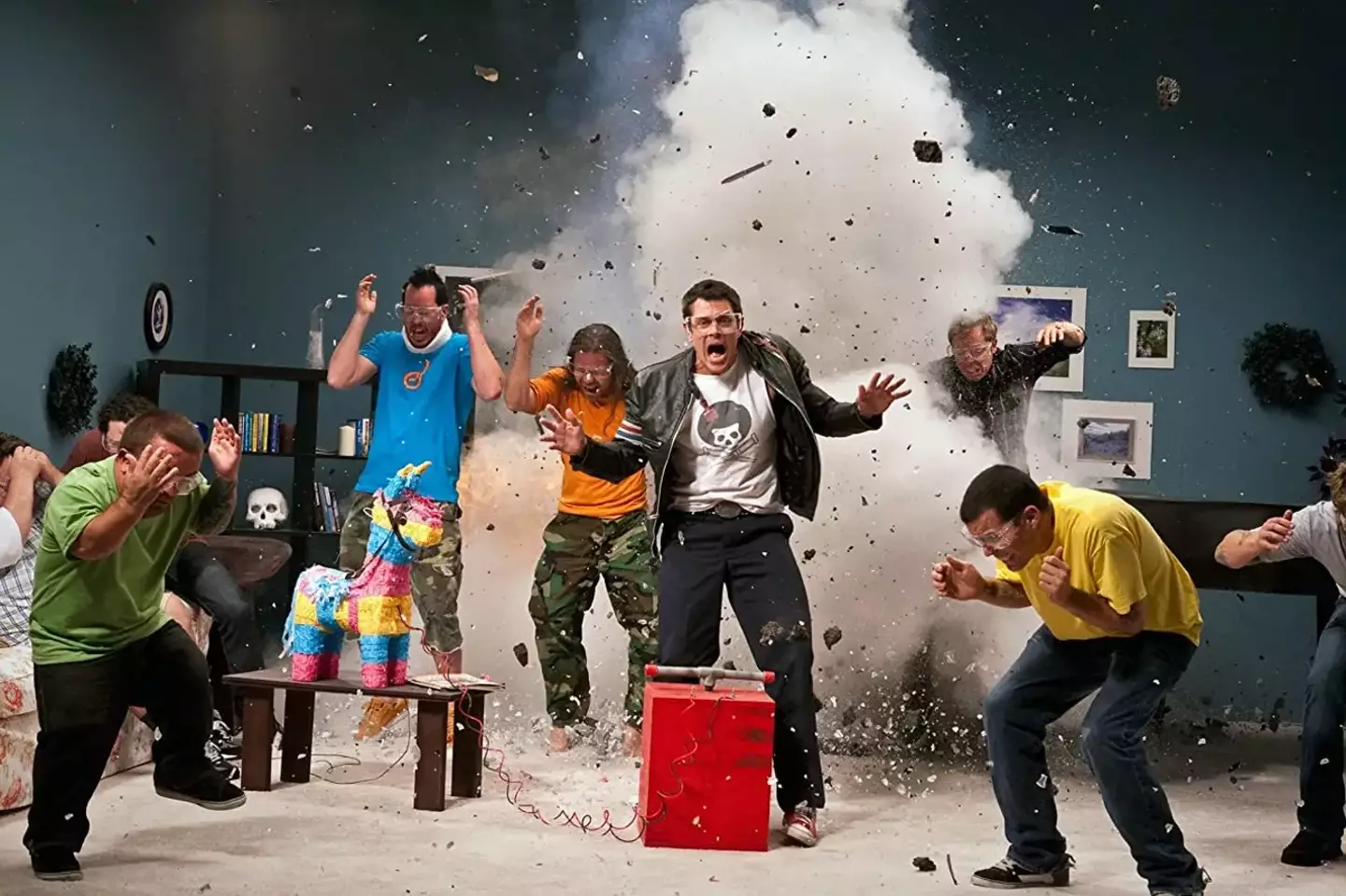 Steve-O appeared in the latest Jackass movie.