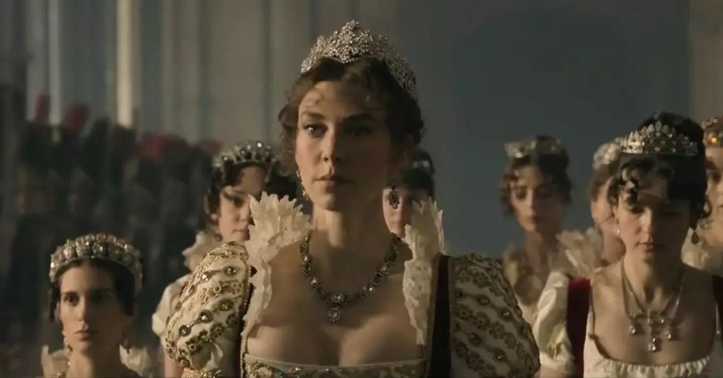 Vanessa Kirby stars as Napoleon's wife Joséphine.