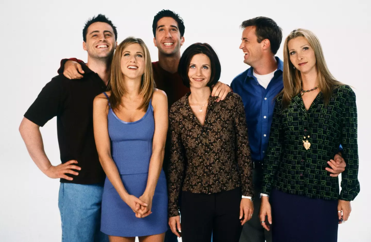 The Friends cast had to get to know each other on set ( Gerald Weinman/NBCU Photo Bank/NBCUniversal via Getty Images via Getty Image)
