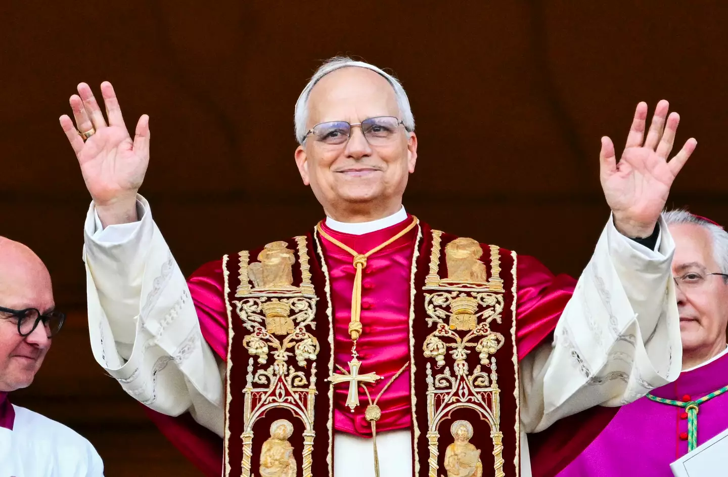 Pope Leo spoke out against the escalating situation in the middle east (ALBERTO PIZZOLI/AFP via Getty Images)