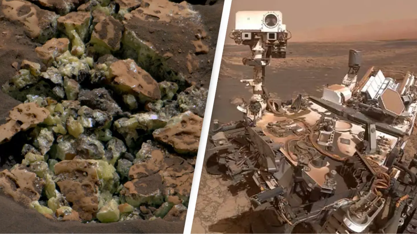 Mars rover accidentally discovers 'mind-blowing' substance that has scientists struggling to explain it