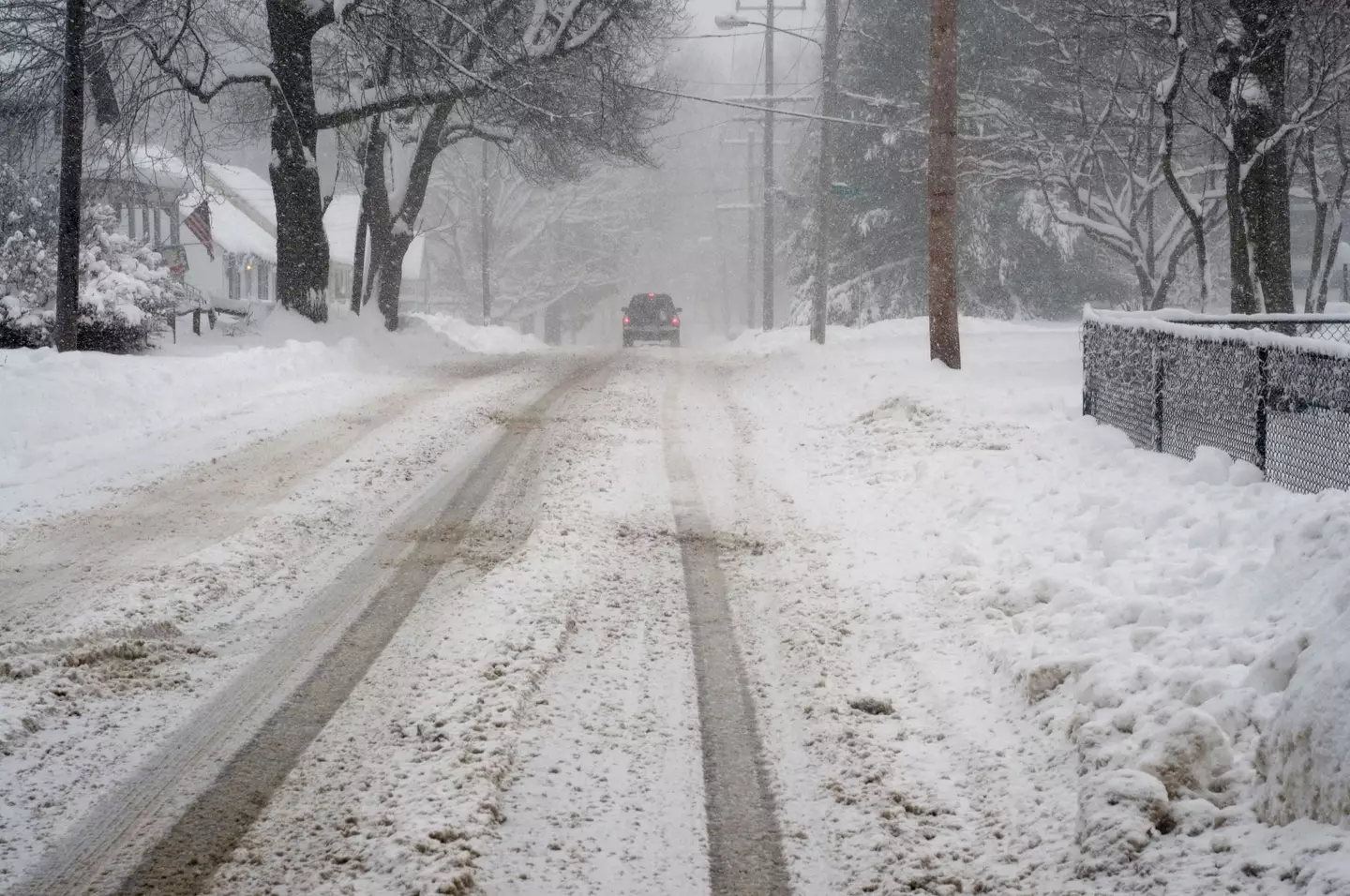 The winter storm has caused huge travel disruption across the US.