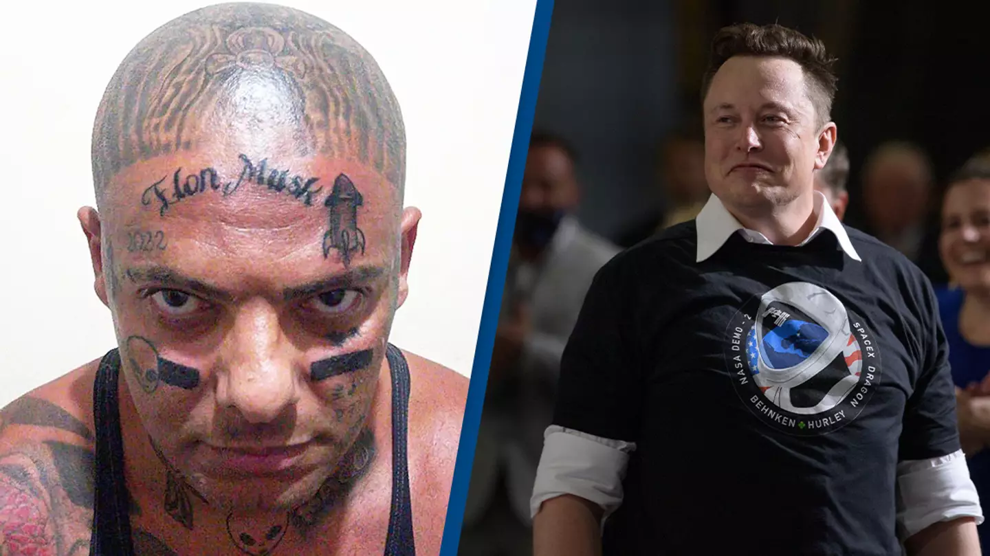 Influencer gets Elon Musk’s name tattooed on his forehead to honour the tech billionaire
