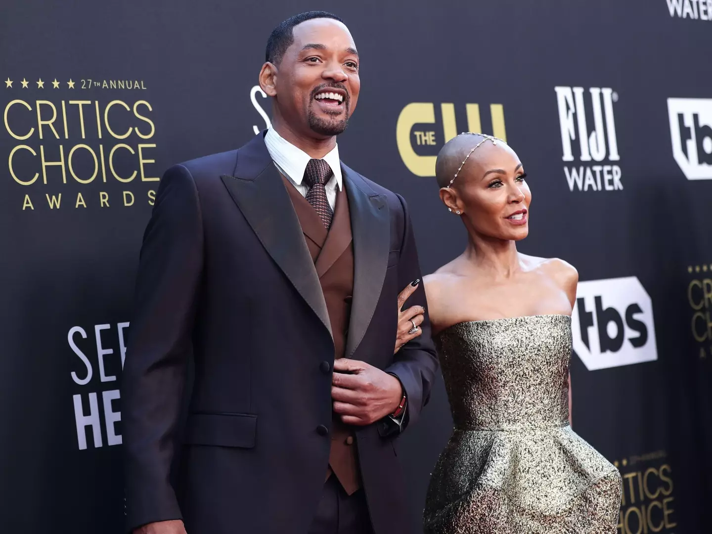 Will Smith and wife Jada Pinkett Smith.