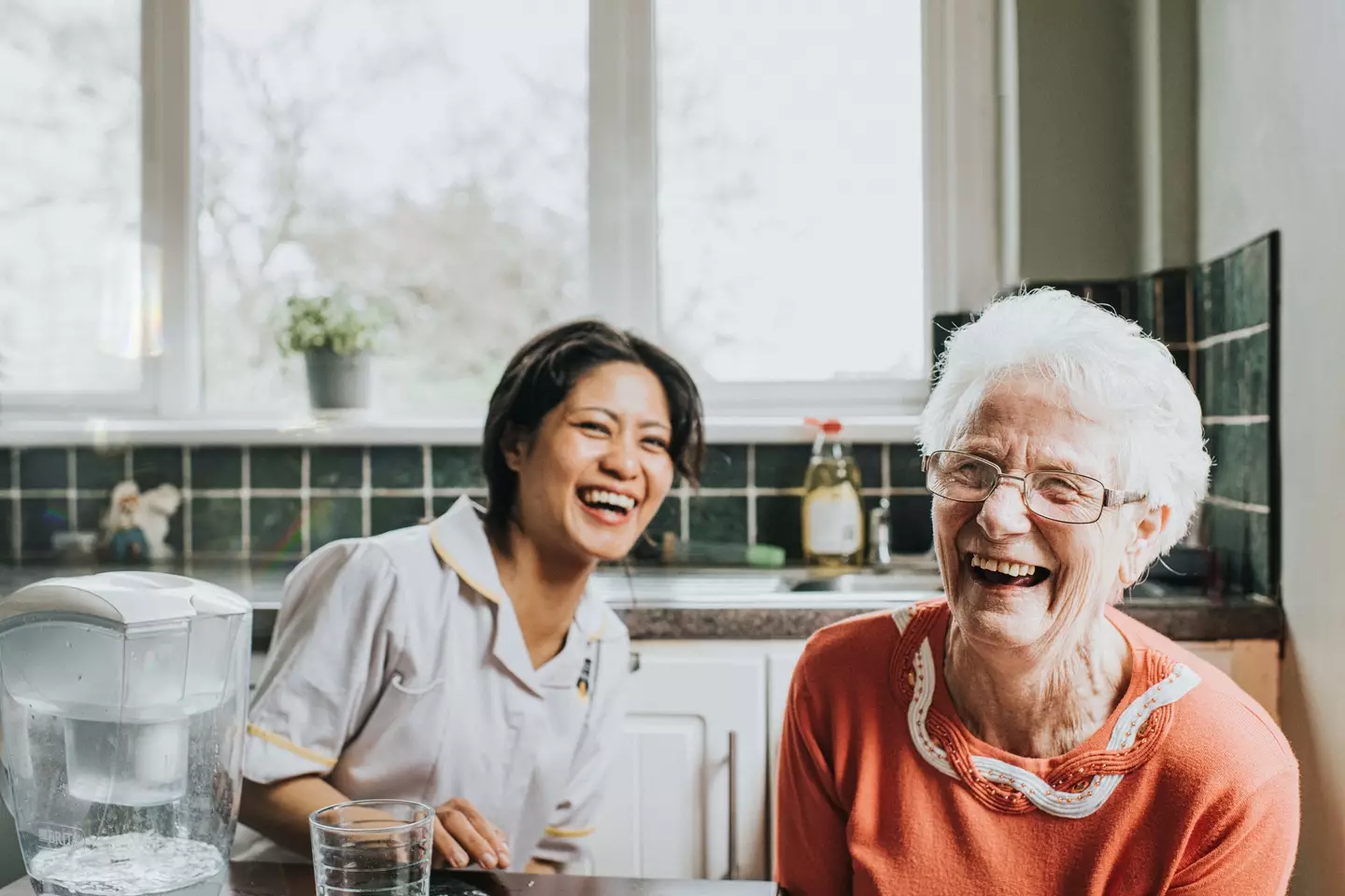 Twenty-two percent of Gen Z would believe both people in this picture are old! (Getty stock)