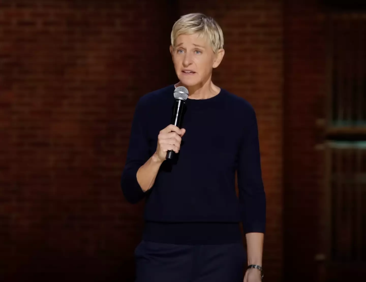 DeGeneres opens up about being exiled from show biz for the second time during her new Netflix special (Netflix)