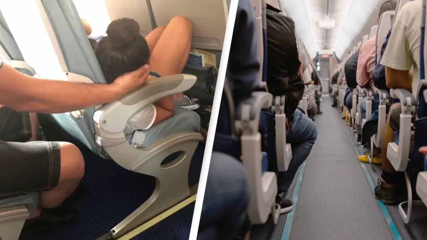 Man sparks debate after cradling his daughter's head for 45 minutes so she could sleep during a flight
