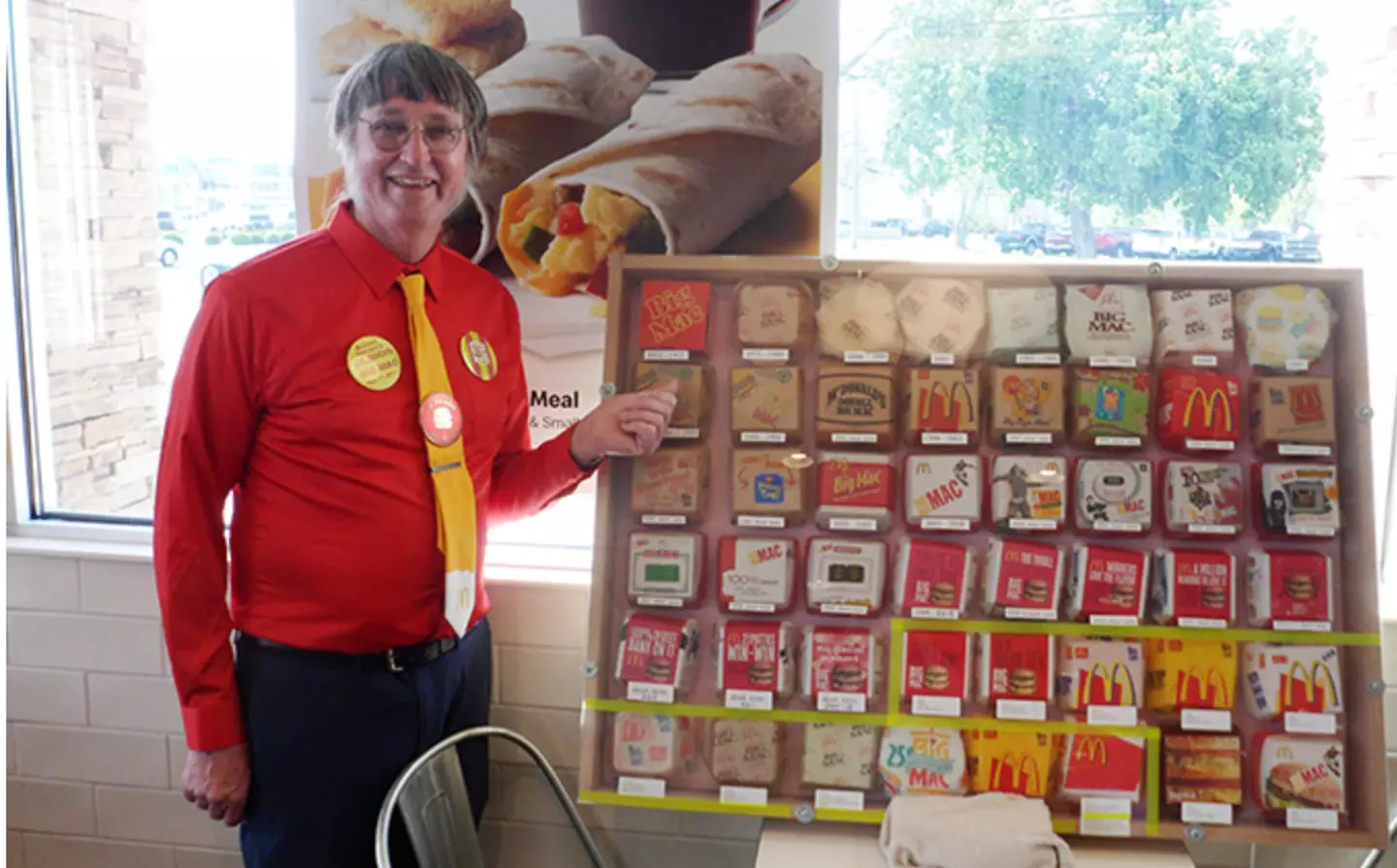 Donald Gorske was awarded his Guinness World Records title in 1999 (Guinness World Records)