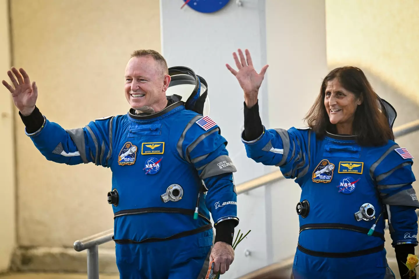 Butch Wilmore and Suni Williams left for space in June 2024 (MIGUEL J. RODRIGUEZ CARRILLO/AFP via Getty Images)