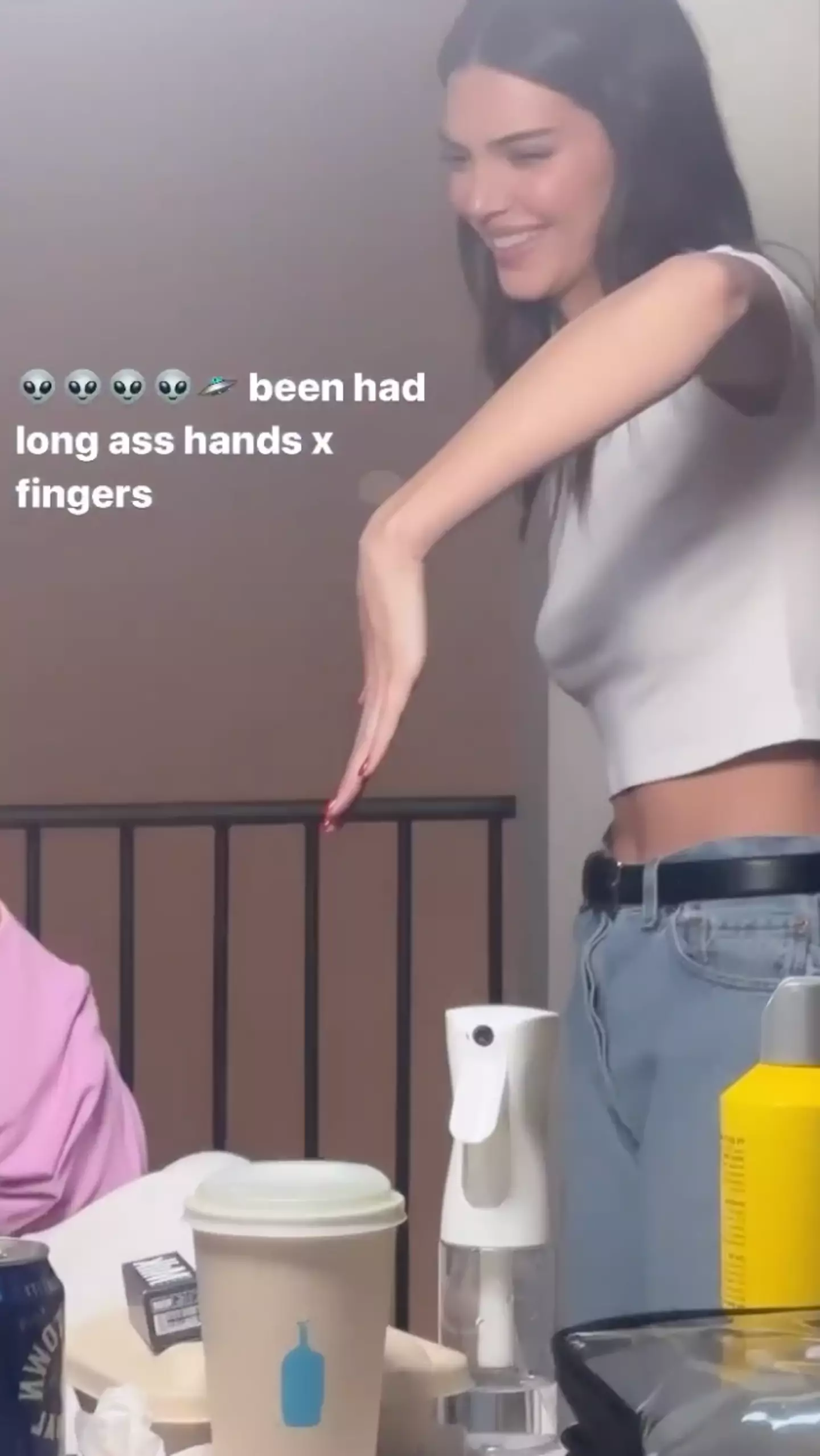 They ARE quite long hands, to be fair.