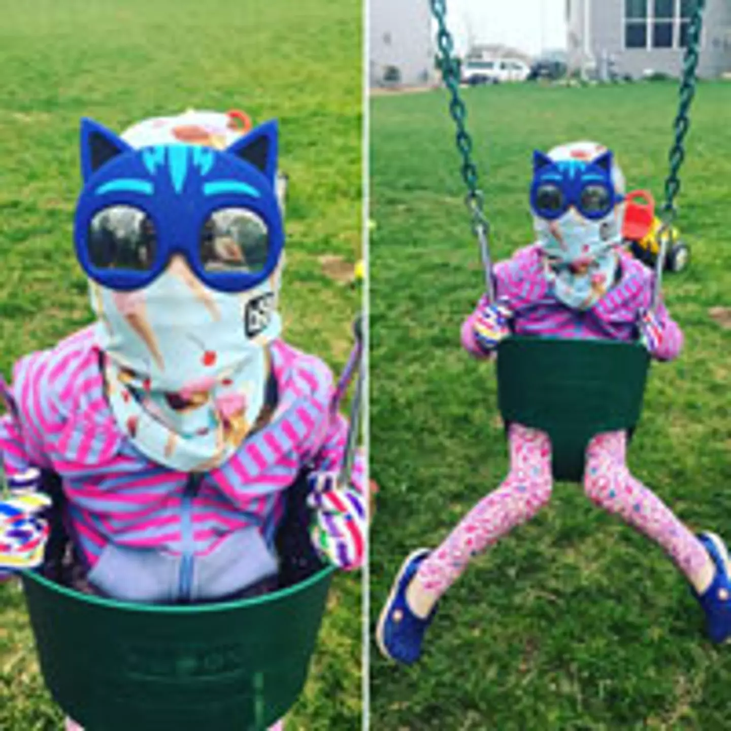 Adeline's parents are raising awareness of the condition (Porphyria Foundation)